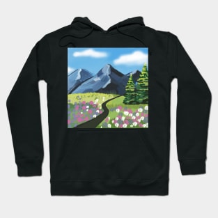 Mountain valley Hoodie